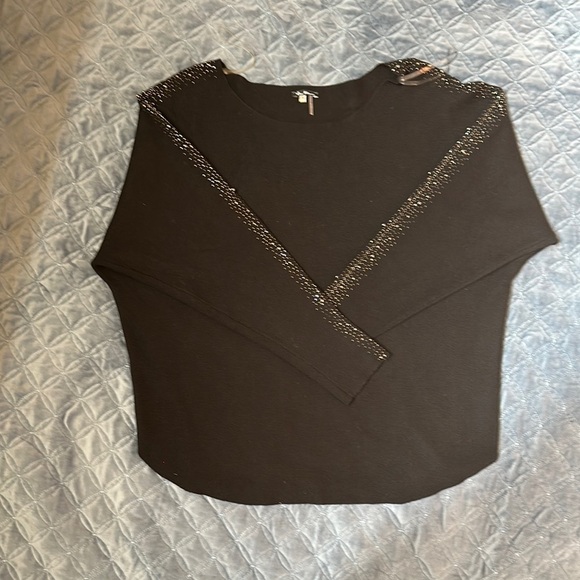 Milano Boxy Brown 3/4 Sleeve Blouse - Picture 1 of 10